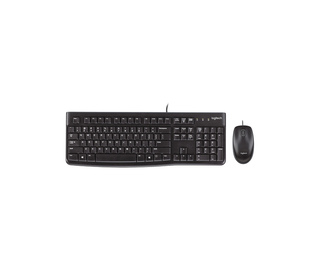 Logitech Desktop MK120 clavier Souris incluse USB QWERTY Anglais Noir