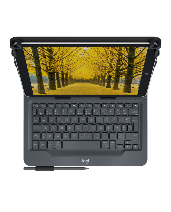 Logitech Universal Folio avec clavier intégré pour les tablettes Apple, Android et Windows 9 à 10 pouces