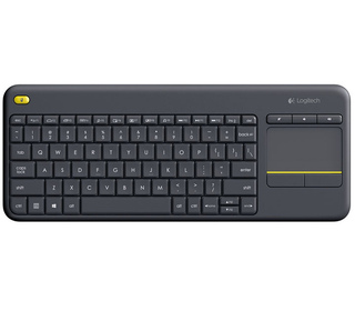 Logitech K400 Plus Tv clavier RF sans fil QWERTZ Allemand Noir