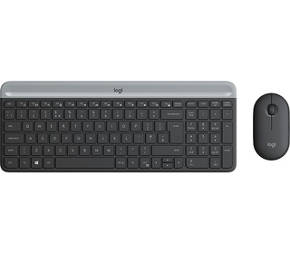 Logitech MK470 clavier Souris incluse RF sans fil QWERTZ Allemand Graphite