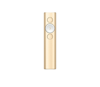 Logitech Spotlight télécommande Bluetooth/RF Or