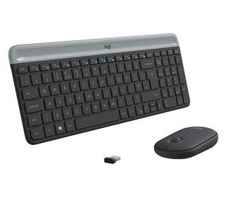 Logitech MK470 clavier Souris incluse RF sans fil QWERTZ Suisse Graphite