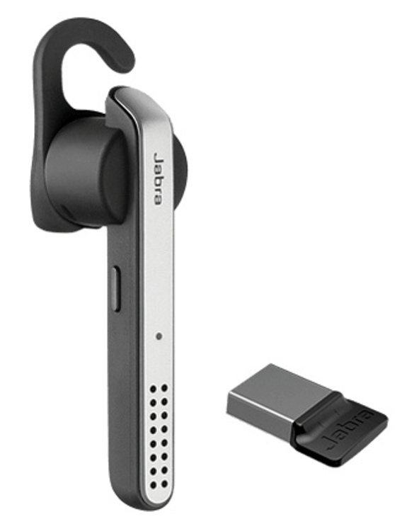Jabra Stealth UC Casque Sans fil Crochets auriculaires, Ecouteurs Appels/Musique Micro-USB Bluetooth Noir