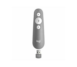 Logitech R500 télécommande Bluetooth/RF Gris