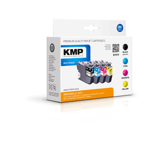 KMP B101V cartouche d'encre 4 pièce(s) Compatible Noir, Cyan, Magenta, Jaune