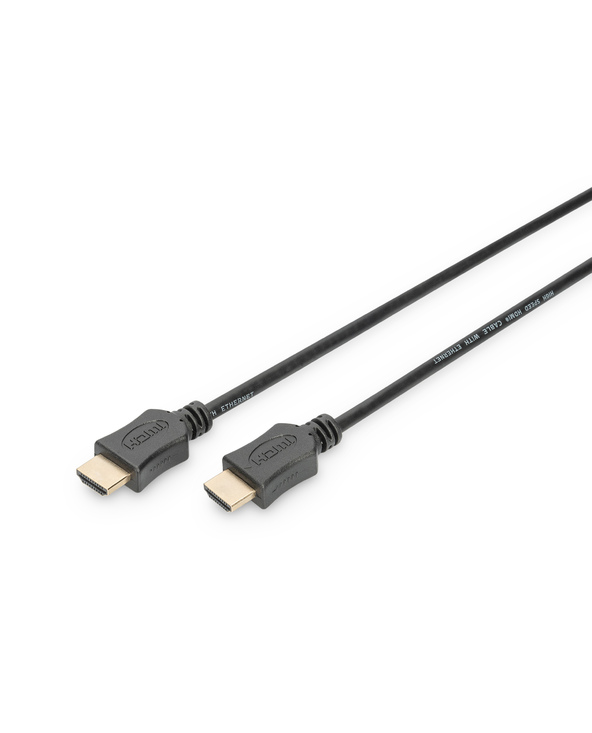 Digitus HDMI à haut débit avec câble de raccordement Ethernet
