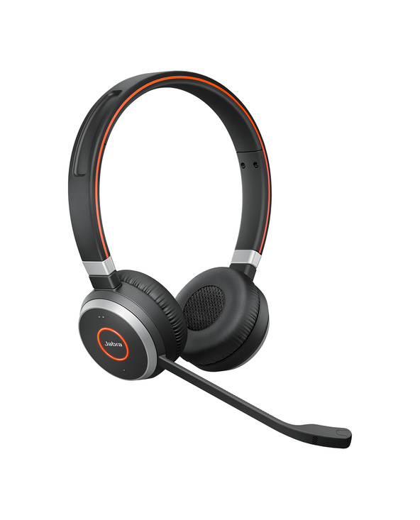 Jabra Evolve 65 UC Stereo Casque Avec fil &sans fil Arceau Bureau/Centre d'appels Micro-USB Bluetooth Noir