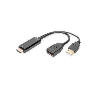 Digitus Adaptateur HDMI 4K – HDMI vers DisplayPort