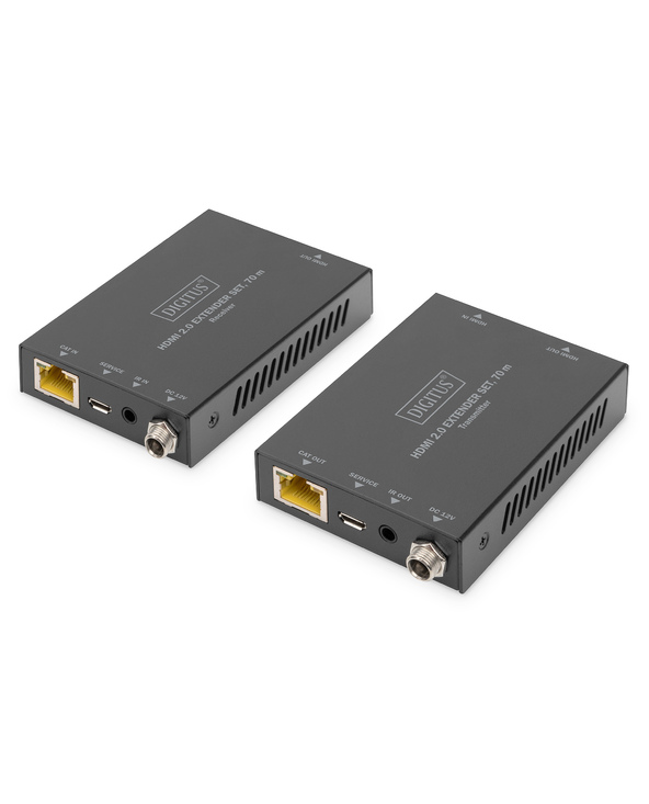 Digitus Kit d'extension HDMI, 4K / 60 Hz, 70 m