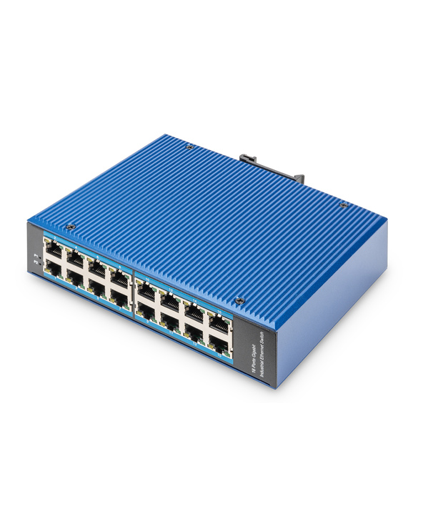 Digitus Commutateur réseau Gigabit Ethernet 16 ports, industriel, non administrable