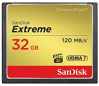 SanDisk 32GB Extreme 32 Go CompactFlash