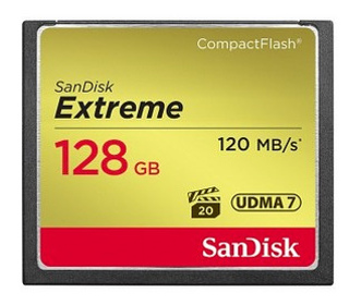 SanDisk CF Extreme 128GB 128 Go CompactFlash