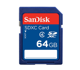 SanDisk 64GB SDXC 64 Go Classe 4