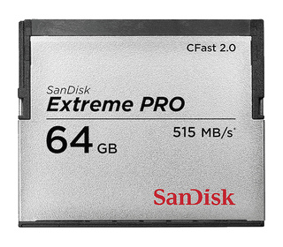 SanDisk SDCFSP-064G-G46D mémoire flash 64 Go CFast 2.0
