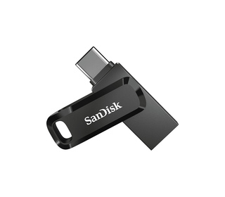 SanDisk Ultra Dual Drive Go lecteur USB flash 256 Go USB Type-A / USB Type-C 3.2 Gen 1 (3.1 Gen 1) Noir