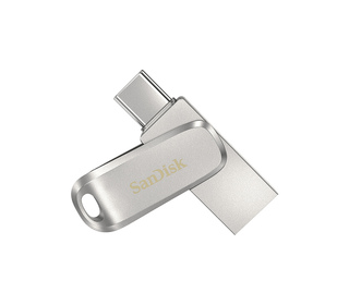 SanDisk Ultra Dual Drive Luxe lecteur USB flash 128 Go USB Type-A / USB Type-C 3.2 Gen 1 (3.1 Gen 1) Acier inoxydable