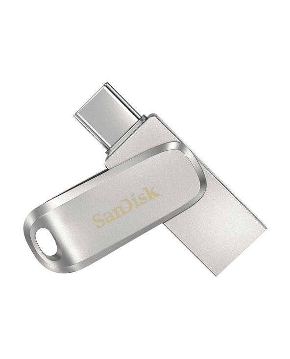 SanDisk Ultra Dual Drive Luxe lecteur USB flash 256 Go USB Type-A / USB Type-C 3.2 Gen 1 (3.1 Gen 1) Acier inoxydable
