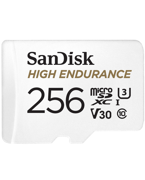 SanDisk High Endurance 256 Go MicroSDXC UHS-I Classe 10