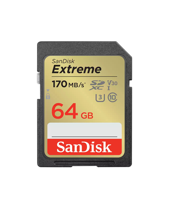 SanDisk Extreme 64 Go SDXC UHS-I Classe 10