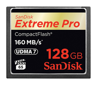 SanDisk 128GB Extreme Pro CF 160MB/s 128 Go CompactFlash