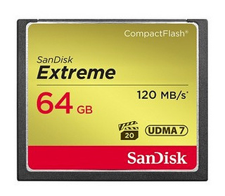 SanDisk CF Extreme 64GB 64 Go CompactFlash