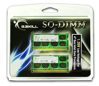 G.Skill 8GB DDR3-1600 module de mémoire 8 Go 2 x 4 Go 1600 MHz