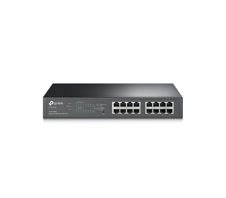 TP-Link TL-SG1016PE commutateur réseau Géré L2 Gigabit Ethernet (10/100/1000) Connexion Ethernet, supportant l'alimentation via 