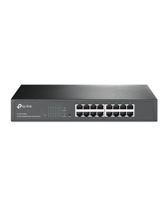 TP-Link TL-SG1016DE commutateur réseau Géré L2 Gigabit Ethernet (10/100/1000) Noir