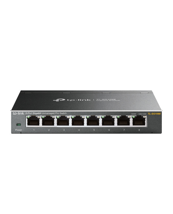 TP-Link TL-SG108E commutateur réseau Géré L2 Gigabit Ethernet (10/100/1000) Noir