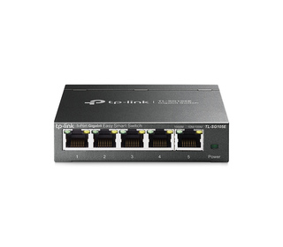 TP-Link TL-SG105E commutateur réseau Géré L2 Gigabit Ethernet (10/100/1000) Noir