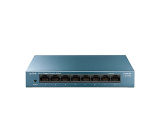 TP-Link LS108G commutateur réseau Non-géré Gigabit Ethernet (10/100/1000) Bleu