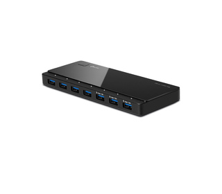 TP-Link UH700 hub & concentrateur USB 3.2 Gen 1 (3.1 Gen 1) Micro-B 5000 Mbit/s Noir