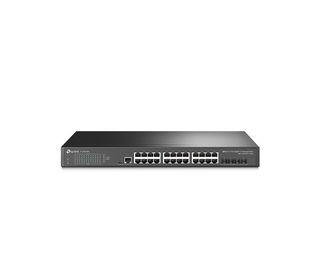 TP-Link TL-SG3428X commutateur réseau Géré L2+/L3 Gigabit Ethernet (10/100/1000) 1U Noir