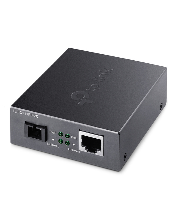 TP-Link TL-FC111PB-20 convertisseur de support réseau 100 Mbit/s Noir