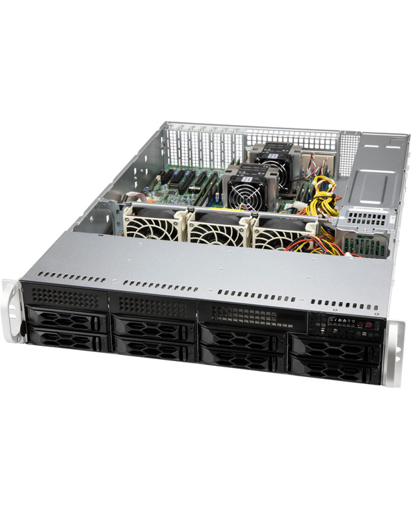 Supermicro CSE-LA25TQC-R609LP unité centrale Support Noir 600 W