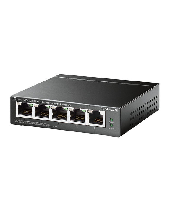 TP-Link TL-SG105MPE commutateur réseau L2 Gigabit Ethernet (10/100/1000) Connexion Ethernet, supportant l'alimentation via ce po