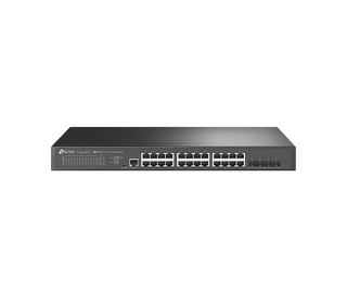 TP-Link TL-SG3428X-M2 commutateur réseau Géré L2+ 2.5G Ethernet (100/1000/2500) 1U Noir