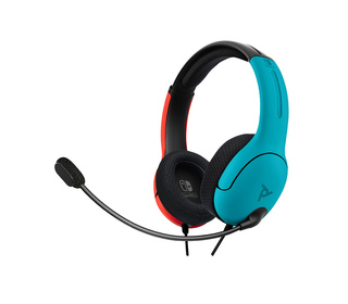 PDP LVL40 Casque Avec fil Arceau Jouer Noir, Bleu, Rouge