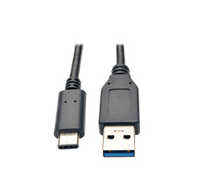 Tripp Lite U428-003 câble USB 0,91 m USB 3.2 Gen 2 (3.1 Gen 2) USB C USB A Noir