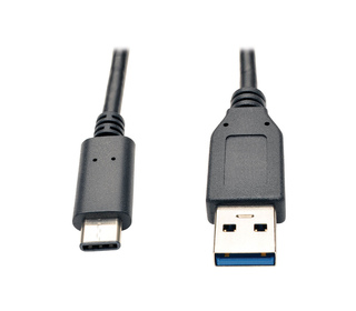 Tripp Lite U428-003-G2 câble USB 1,83 m USB 3.2 Gen 2 (3.1 Gen 2) USB C USB A Noir