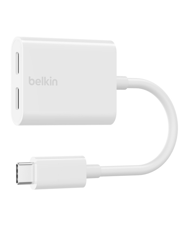 Belkin F7U081BTWH hub & concentrateur USB Type-C Blanc