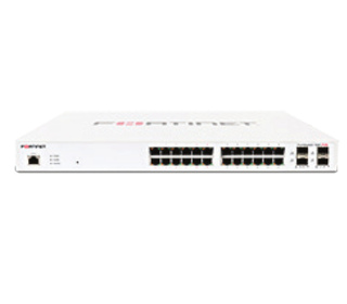 Fortinet FS-124E-POE commutateur réseau Géré L2 Gigabit Ethernet (10/100/1000) Connexion Ethernet, supportant l'alimentation via