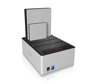 ICY BOX IB-141CL-U3 USB 3.2 Gen 1 (3.1 Gen 1) Type-B Noir, Argent