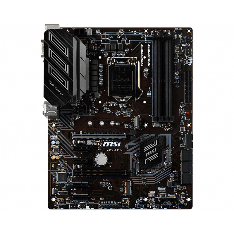 MSI Z390-A PRO carte mère Intel Z390 LGA 1151 (Emplacement H4) ATX