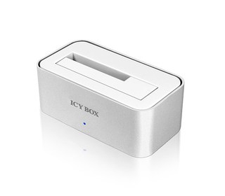 ICY BOX IB-111StU3-Wh USB 3.2 Gen 1 (3.1 Gen 1) Type-A Argent, Blanc