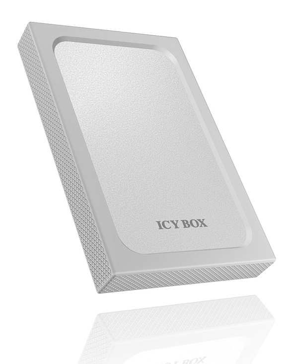 ICY BOX IB-254U3 Boîtier disque dur/SSD Argent 2.5" Alimenté par port USB