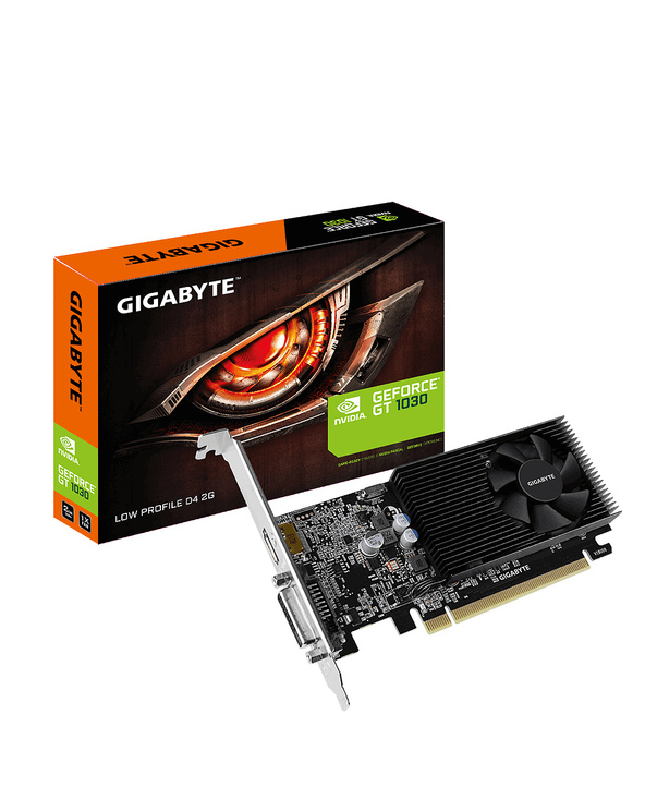 Gigabyte GV-N1030D4-2GL carte graphique NVIDIA GeForce GT 1030 2 Go GDDR4