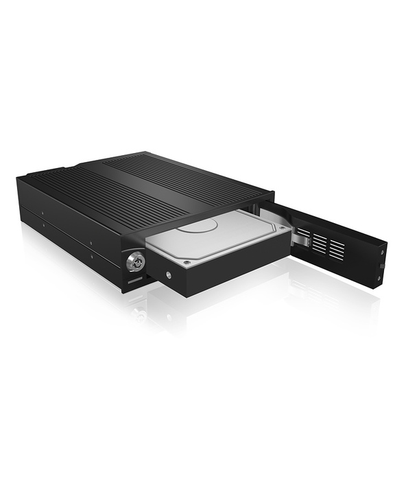 ICY BOX IB-170SK-B 13,3 cm (5.25") Plateau de stockage de disques Noir