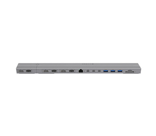 Targus HyperDrive 4K 2 x USB 3.2 Gen 2 (3.1 Gen 2) Type-C Argent
