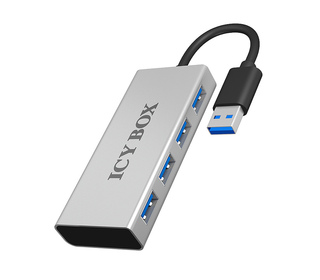 ICY BOX IB-AC6104 USB 3.2 Gen 1 (3.1 Gen 1) Type-A 5000 Mbit/s Blanc